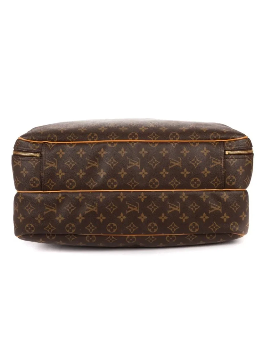 Louis Vuitton Aliz? Boston Brown Monogram Canvas Handbag